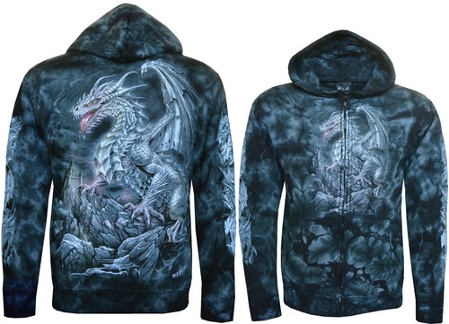 Tie dye hoodie zip - dye,