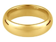 Ladies 9ct Yellow Gold Court