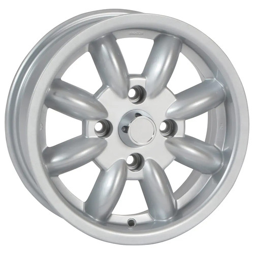 Silver minilite style bolt - minilite, bolt-on