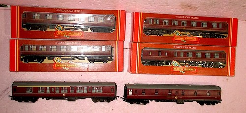 Six hornby lms maroon - hornby, ho