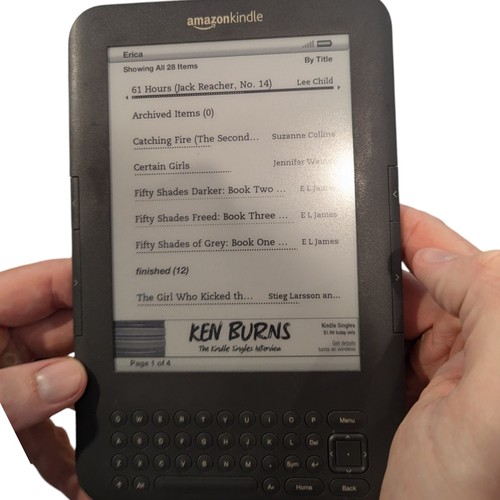 Amazon kindle keyboard 4gb - kindle,