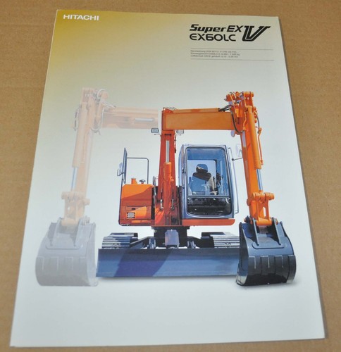 Hitachi super ex60lc excavator - ex60lc,