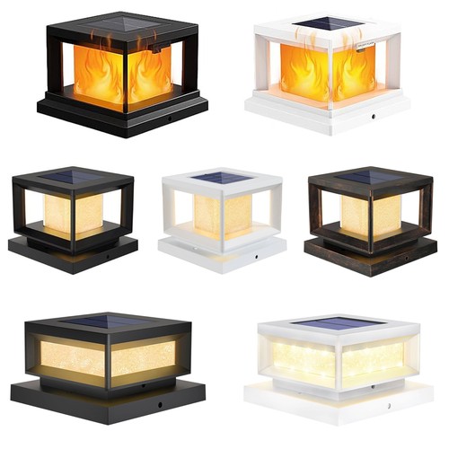 Solar deck post lights - solar,
