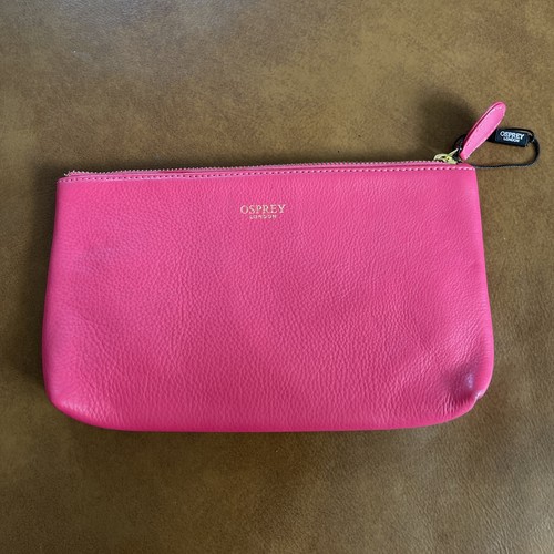 Osprey london leather pink zip - london,
