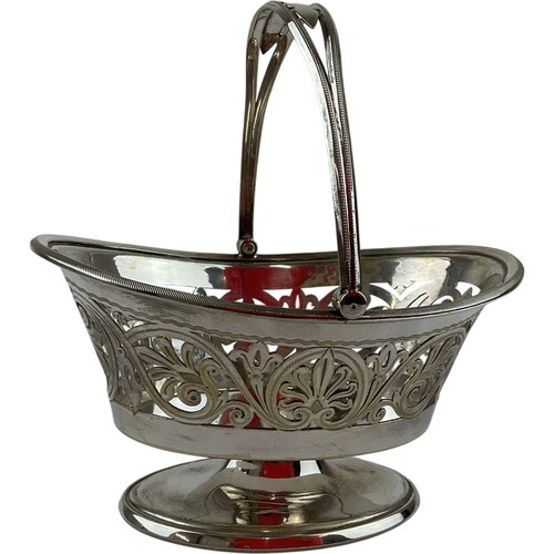 Victorian silver plate swing - victorian,