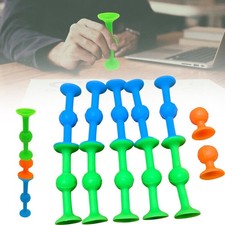 9/12x Sucker Darts Throwing Game Sticky Pop Table Toy Stress Reliver Toys New