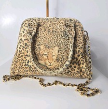 Butler and Wilson Womens Hanbag  With  Leopard Image  With Non Original Strap