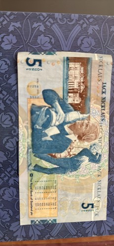 Jack nicklaus 5 - jack, £5