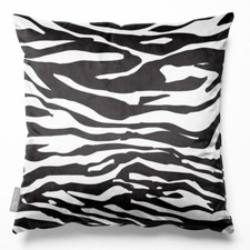 Luxury Designer Eco-Velvet Filled UK Cushion UK For Sofa Zebra Print Many Sizes