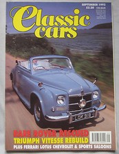 Classic Cars 09/1992 featuring