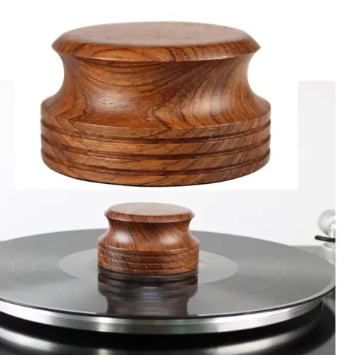 End retro wooden disc - retro,