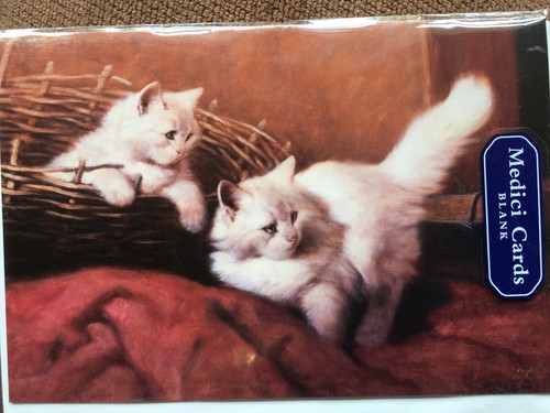 Medici blank art card - art, white