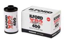 Ilford XP2 Super Black and White 35mm Film 24exp - C-41 - Expiry 03/28