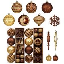 50 pcs Christmas Baubles