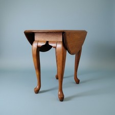 Solid Oak Drop Leaf Accent