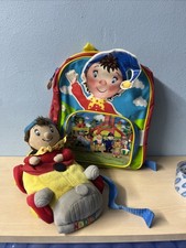 Battery Operated Noddy In Car And Noddy Backpack Vintage