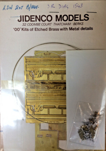 Jidenco models etched brass - models,
