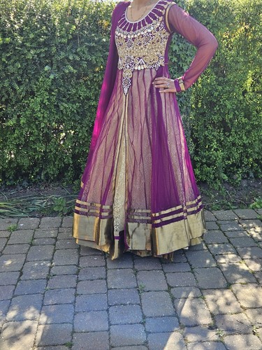 Purple gold indian - &,
