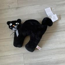 Black Cat Decorative Throw Pillow Halloween 2025 NEW