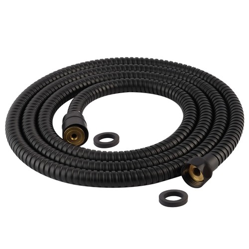 All metal shower - metal, hose,