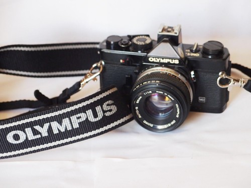 Olympus vintage camera strap - olympus,