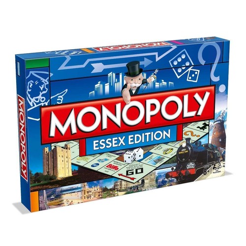 Monopoly essex edition board - essex,