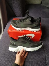 W Nike React R3vision Black Trainers Shoes Size 9.5 (UK) DQ5188-001 RRP £125