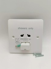 Mk Shaver Socket Outlets White