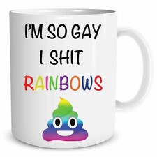 Gay Mug I'm So Gay I S**t