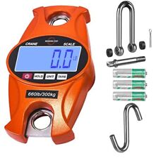 Hanging Scale 660Lb 300Kg with Accurate Sensor  for Garage Farm Hunting Fishing