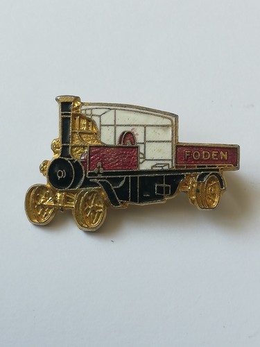 Foden steam wagon old enamel - steam,