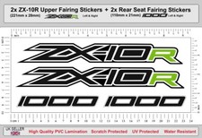 ZX-10R Upper Fairing Decals