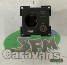 CBE C-Line 12V TV Aerial Socket - Caravan / Motorhome / Conversion