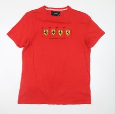 Ferrari Men’s Red Cotton