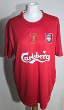 Liverpool FC European Cup Final Istanbul 2005 Champions League Shirt Top XL