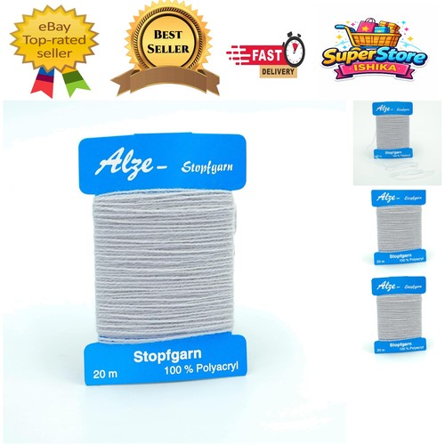 20m carded polyester darning - 20m,