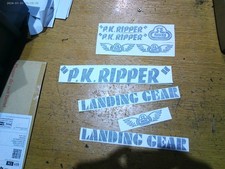 NOS VINTAGE PK RIPPER DECAL