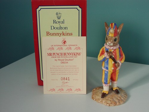 Bunnykins royal doulton mr - bunnykins, "mr