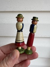 TWO Antique Needle Pin Cases