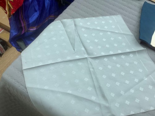 Mens vintage silk handkerchief - vintage,