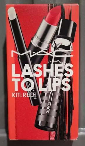Mac lashes lips kit - lashes,