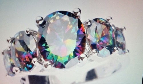 Mystic topaz five - five, oval