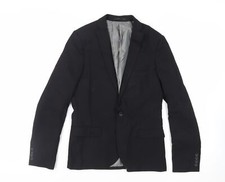 Topman Mens Black Polyester