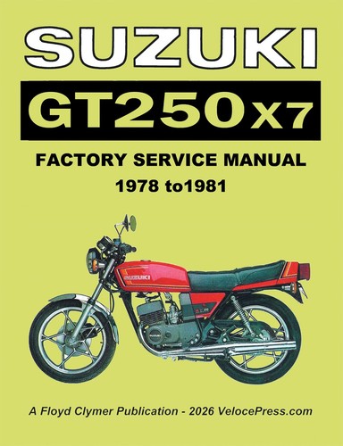 Suzuki gt250 - x7, (rg