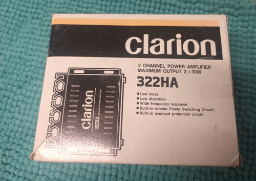 Clarion 322ha vintage - 322ha,