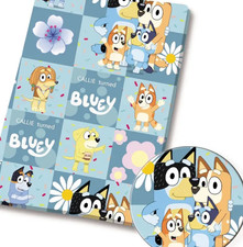 Polycotton Fabric Bluey Bingo