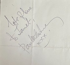 FAB AUTOGRAPH OF PAUL