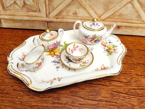 Hammersley miniature tea set - hammersley,