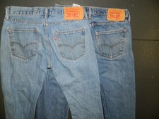 MENS Levi's strauss 501 Jeans Trousers Blue Bundle Size W32 L32 Straight Fit Use