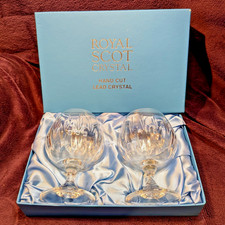 2x Boxed "Royal Scot" Hand Cut